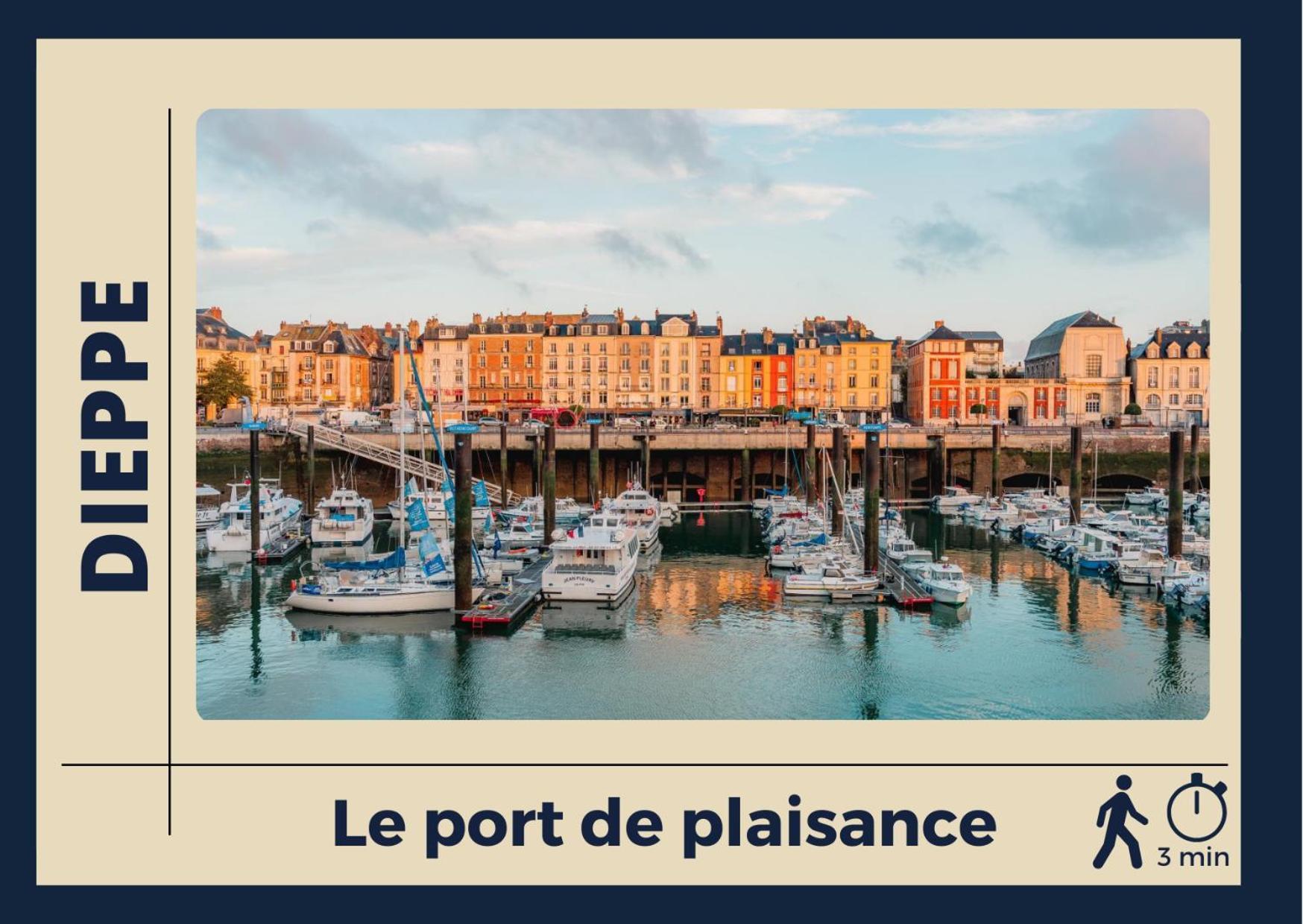 Le Carre Bleu - Studio Confort - Centre-Ville Dieppe Esterno foto
